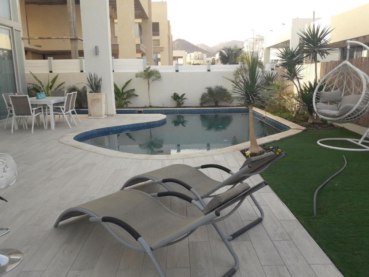Turquoise Apartment With Pool Eilat Ruang foto