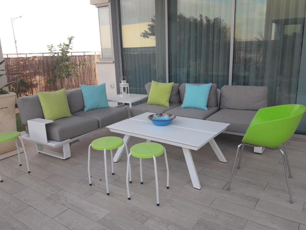 Turquoise Apartment With Pool Eilat Ruang foto
